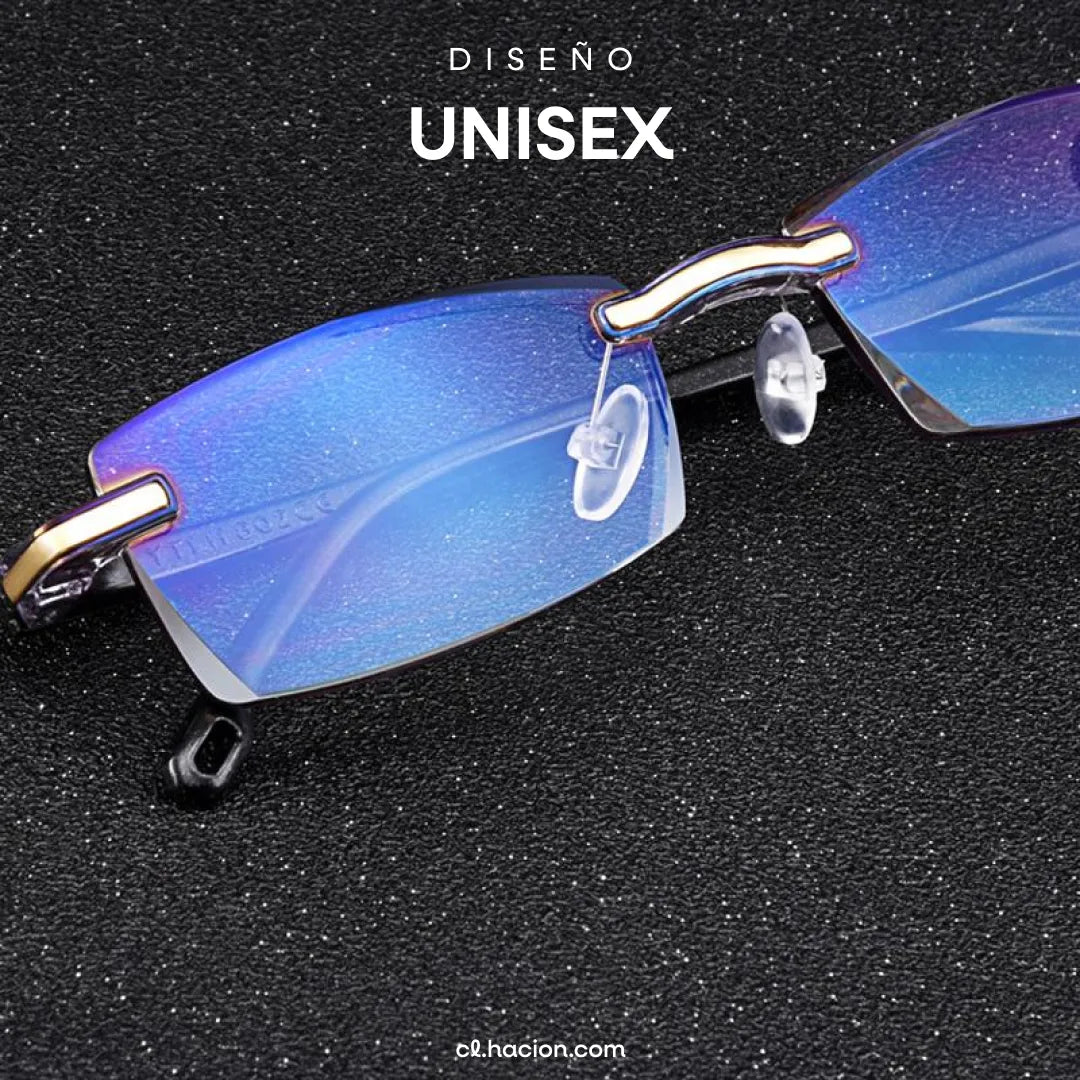 Gafas Inteligentes Unisex con Protección Solar y Filtro de Luz Azul para Pantallas - ClarityVision 360 [COMPRA 1 LLEVA 2]